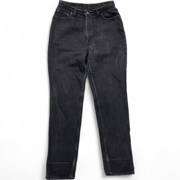 Levi's 512 Vintage Slim Fit Tapered Black Cotton Denim Jeans Men's W 31 x L 32 - Picture 1 of 14